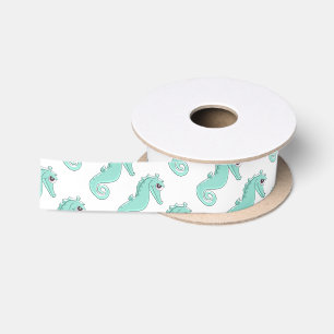 Mint Colored Seahorse Lint