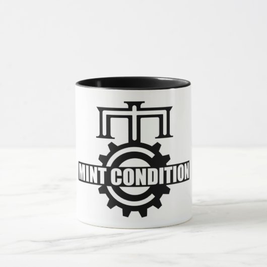 Mint Condition Cog Logo Two-Tone Mok (Midden)
