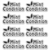 Mint Condition Peel-Off Sticker (Voorkant)
