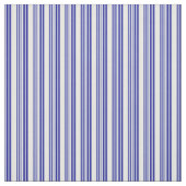 Mint Cream & Dark Blue Lines/Stripes Pattern Stof (Swatch)