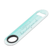 Mint de pont personnalisé dégradé minimal (Devant angulaire)