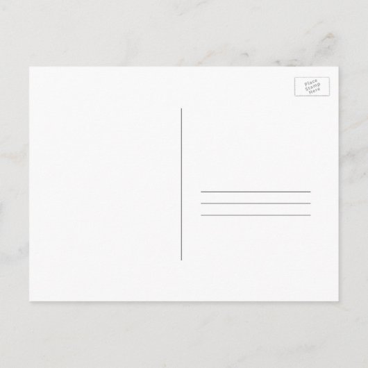 Mint Design Photo Sla de datum op Post Kaarten (Achterkant)