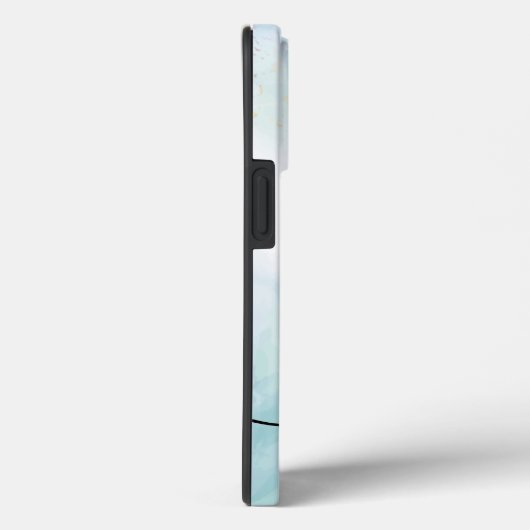 Mint en blauw Case-Mate iPhone case (Achterkant / Rechts)