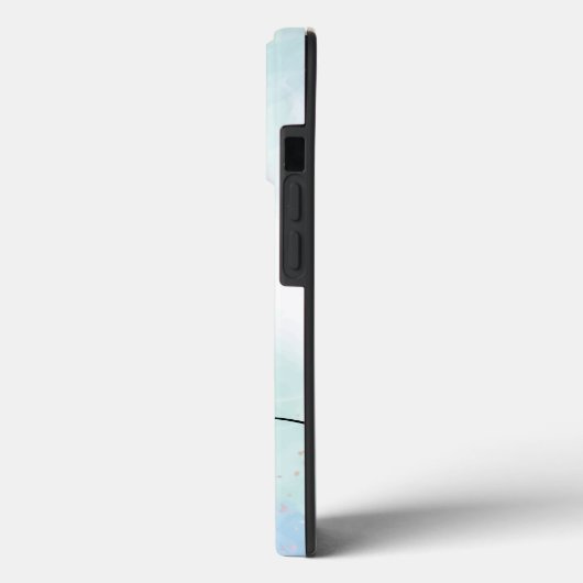 Mint en blauw Case-Mate iPhone case (Achterkant / Links)