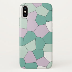 Mint en Lavendar iPhone X Hoesje