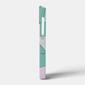 Mint en Lavender Case-Mate iPhone Case (Achterkant / Links)