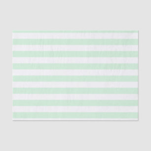 Mint- en witpapier met strips tissuepapier