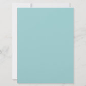 Mint Ever After Krijtbord Uitnodiging (Achterkant)