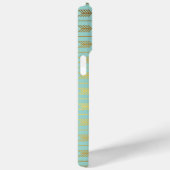 Mint Faux Gold Foil Arrows Patroon Case-Mate iPhone Case (Achterkant / Rechts)