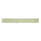 Mint & Faux Gold Glitter Dust Lint (Voorkant)