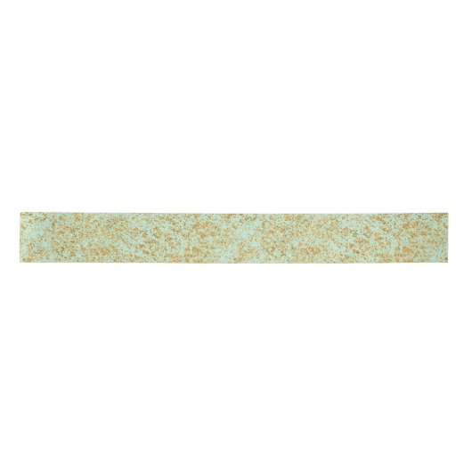 Mint & Faux Gold Glitter Dust Lint (Voorkant)