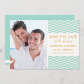 Mint Fishbone Pattern Sla de datummededelingen op Kaart (Voorkant / Achterkant)