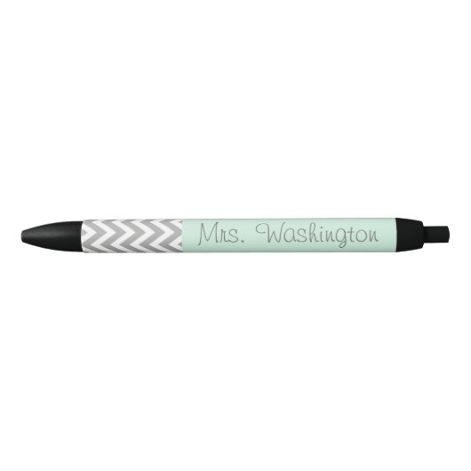 Mint Gepersonaliseerde Leraar Schrijven Pen Gift (Voorkant)