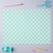 Mint getufte parels tissuepapier (Craft)