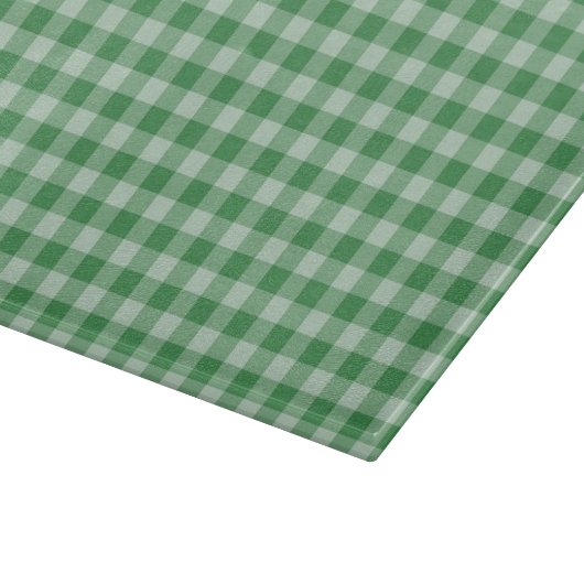 Mint Gingham Stripes Snijplank (Hoek)