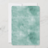 Mint Glam Glitter Kaart (Achterkant)