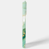 Mint & Goud Marmer Luxe Case-Mate iPhone Case (Achterkant / Rechts)