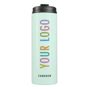 Mint Green 12 oz Tumbler Custom Logo Vacuum Verzeg Thermosbeker