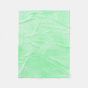 Mint Green Batik Lovely Cloudy Sky Fleece Deken