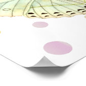 Mint Green Beauty Butterfly Poster (Hoek)