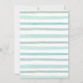 Mint Green Birthday Blue Pumpkin Truck Birthday Kaart (Achterkant)