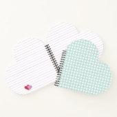 Mint Green Checks Notitieboek (Binnen)