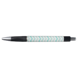 Mint Green Chevron Ombré Pen