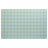 Mint Green en Blue |  Floral Pattern Stof (Fat Quarter)