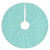 Mint Green Floral Kerstboom Rok (Voorkant)