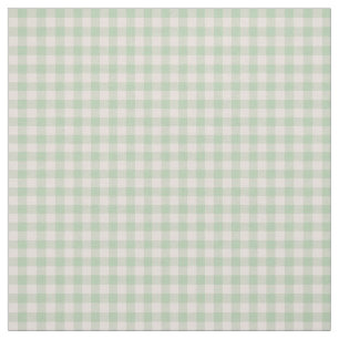 Mint Green Gingham Check naadloos herhaal patroon Stof