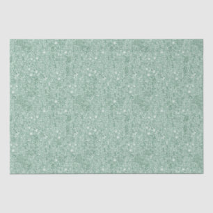 Mint Green Glitter Sequin Decorting Kerstmis Tissuepapier