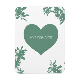 Mint Green Ivy Magneet