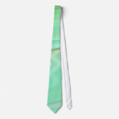 Mint Green Marble – Elegant Abstract Pattern Stropdas (Voorkant)
