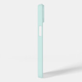 Mint & Green Modern Initiaal Monogram Case-Mate iPhone Case (Achterkant / Rechts)