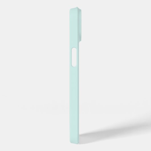 Mint & Green Modern Initiaal Monogram Case-Mate iPhone Case (Achterkant / Rechts)