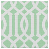 Mint Green Motif marocain | Tissu (Fermer)