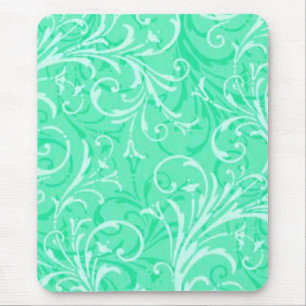 Mint Green Ornamental Muismat