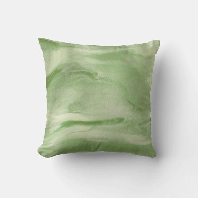 Mint Green Pattern Sierkussen (Voorkant)