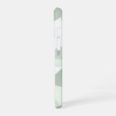 Mint Green Polygon Geometric iPhone 16 Hoesje (Linkerkant)