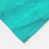 Mint Green & Red Fleece Deken (Hoek)