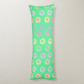Mint Green Reversible Custom Donut Body Pillow Lichaamskussen (Achterkant (Verticaal))