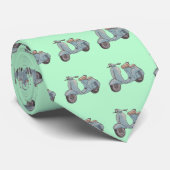 Mint Green Stropdas (Opgerold)