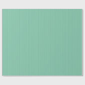 Mint Green Vertical Stripes Pattern Cadeaupapier (Vlak)