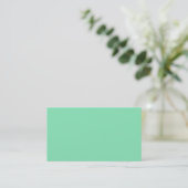 Mint Green Visitekaartje (Staand voorkant)