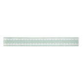  Mint Green White Polka Dots Lace Pattern Lint (Voorkant)