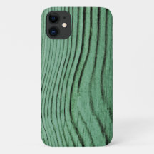 Mint Green Wood Grain Print