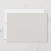 Mint Grey Bunny Baby Shower Invitations (Dos)
