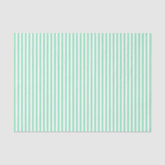 Mint groen met whitepaper met stremming tissuepapier (Voorkant)
