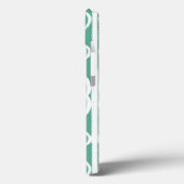 Mint groene scrollwork patroon Hoesje-Mate iPhone Case-Mate iPhone Case (Achterkant / Links)