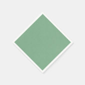 Mint groene vaste textuur servet (Hoek)